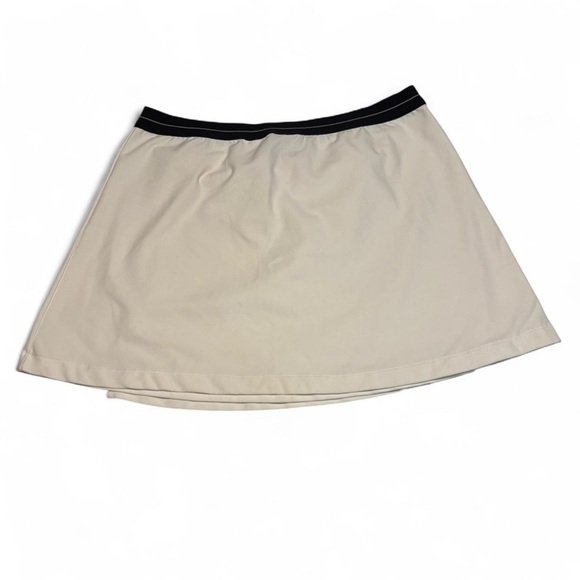 Vintage Nike Tennis Skirt White Size Large Y2K Preppy Athletic Mini - Picture 2 of 4